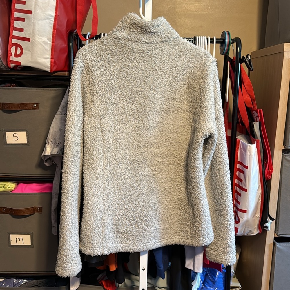 Patagonia Women's Los Gatos 1/4-Zip Sz Medium Drifter Grey - Picture 5 of 7